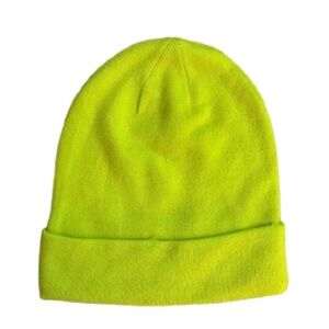H&M Lime Green Slouchy Knit Beanie